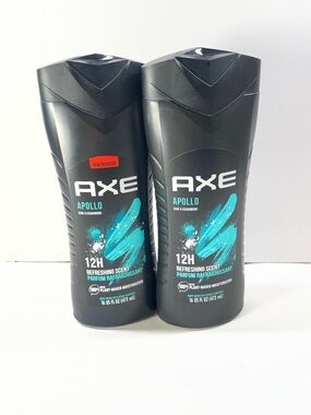 Apollo 12H Refreshing Scent Body Wash - 473ml 16 oz lot of 2